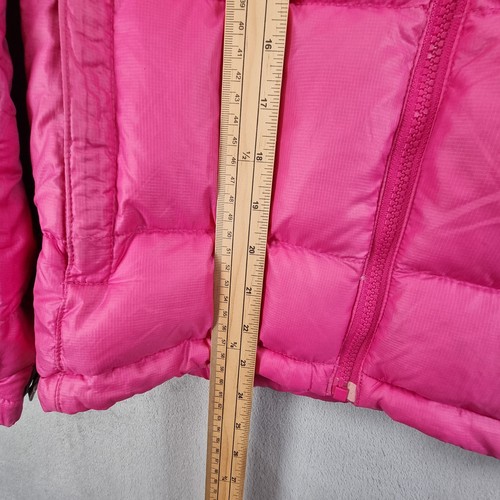The North Face Nuptse 700 Jacke Damen Small Pink Puffer Mantel Daunen Gefüllt - Bild 11 von 12