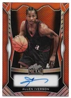 2026 Leaf Metal ALLEN IVERSON Autograph 13/40 - On Card Autograph!