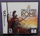 Nintendo DS History Great Empires: Rome TESTED and COMPLETE (2009)