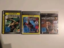 🔥Uncharted 1, 2 & 3 Trilogy Pacchetto giochi Sony Playstation 3 PS3 🔥*Testato*