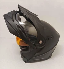 Scorpion EXO-AT950 Dual Sport Helmet Matte Black Amber Shade Size 2XL