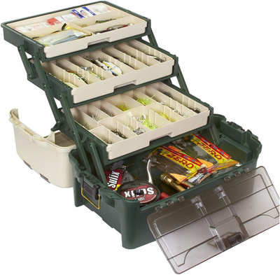 #ad Hybrid Hip Tackle System One Size White and Green Premium Tackle Storage with $132.99