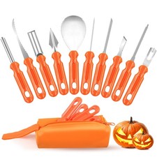 Pumpkin Carving Kit 10 PCS Halloween Professional Pumpkin Carving Tools with ...