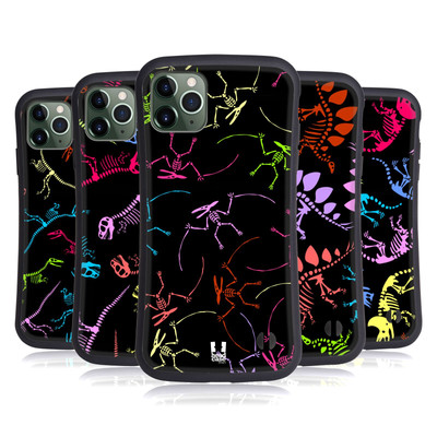 HEAD CASE DESIGNS DINO FOSSIL MUSTER HYBRID HUELLE FÜR APPLE iPHONES HANDYS