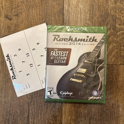 SEALED Rocksmith 2014 Edition (Microsoft Xbox One, 2014) New Game Only