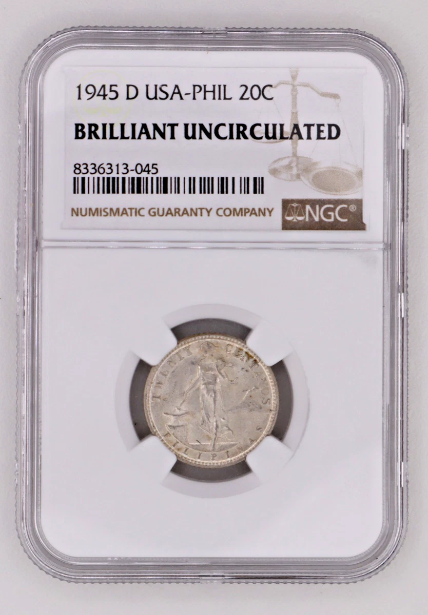 NGC 1945 Year Philippine Coins for sale | eBay