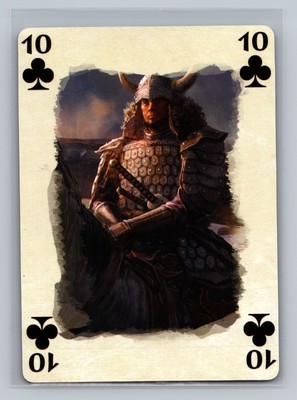 Moto Taigo TEN Legend of the Five Rings Playing Cards L5R Shen Fei Art Unicorn