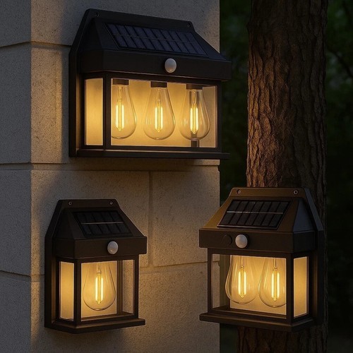 LED Solar Power PIR Motion Sensor Wall Lights Outdoor Garden Security Lamp -2025 - Picture 160 of 550