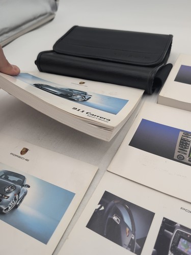 2007 Porsche 911 Carrera 911 3.6 3.8 AWD Owners Manual SET Case PCM Guide - Picture 4 of 5