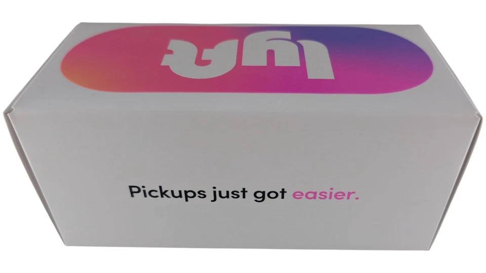 Lyft Glow Purple Pink Mustache Original Official Lyft Brand New Genuine AND Base - Image 4 of 4