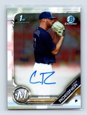 2019 Bowman Chrome #CPA-CR Cam Roegner 1st Prospects On Card Auto