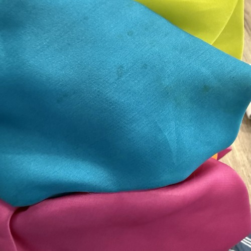 Vintage 80s 90s A J Bari Dress Sz 4 Colorful Puff Sleeves ASO Saved By The Bell - Picture 9 of 11