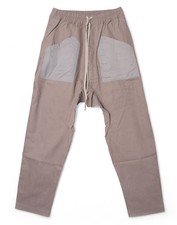 Rick Owens Cargo Drawstring Long Heavy Cotton Putty DU20F1385 TWND 74 29962424