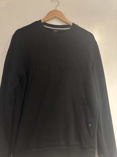 Black Hugo Boss Logo Jumper - Picture 1 of 3
