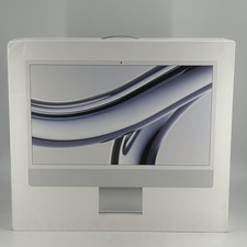 iMac 24 2023 M3 8-Core CPU 8-Core GPU 16GB 256GB Silver - Brand New  Sealed