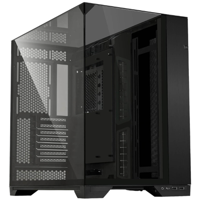 Lian-Li O11 Vision Black Micro ATX PC Computer Mid Tower Case