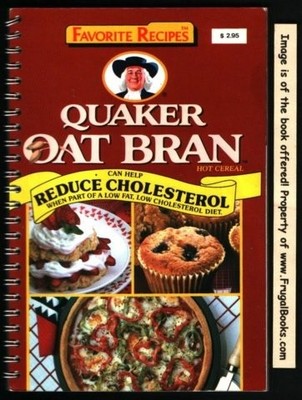 QUAKER OAT BRAN (FAVORITE RECIPES) By The Quaker Kitchens *Excellent Condition*
