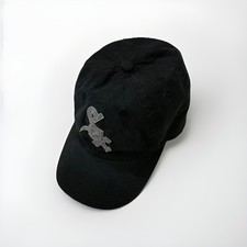 Chicago White Sox Black Strapback Hat American Needle Green Underbrim