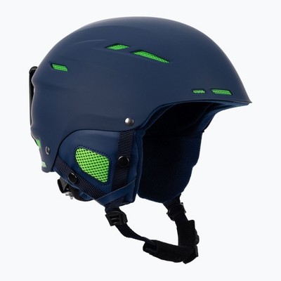 Skihelm Alpina Biom Snowboardhelm navy matt mit Größenanpassung  | 54-58 cm