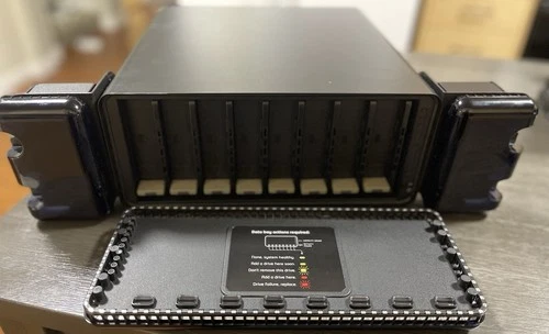 Data Robotics Drobo Pro DRPR1-A 8-Bay, Rack Included. HD’s, cables not Included.