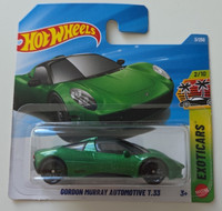 Hot Wheels Gordon Murray Automotive T.33 3/250-2026 JJL44 Hot Wheels Exoticars