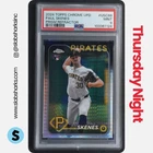 2024 TOPPS CHROME UPDATE #USC88 PAUL SKENES PRISM REFRACTOR RC ROOKIE PSA 9