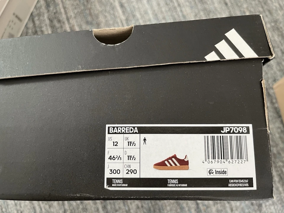 ADIDAS BARREDA SCARPE SNEAKERS UOMO JP7098 - Imagen 2 de 4