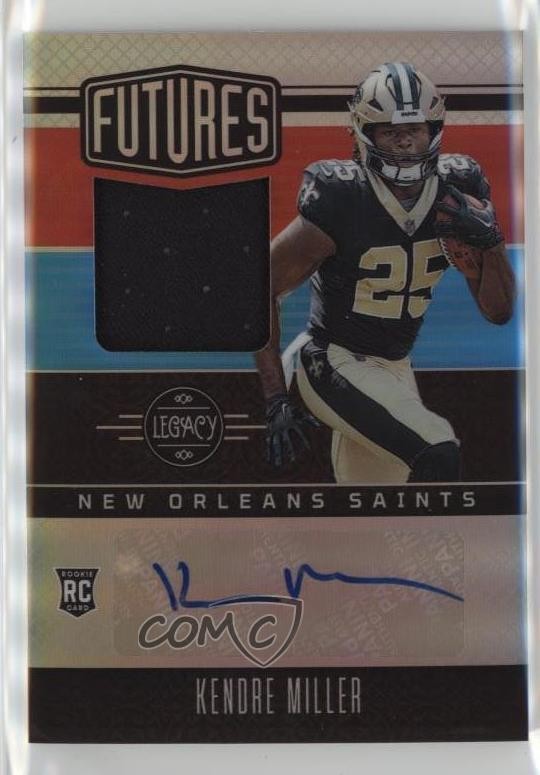 2023 Legacy Futures Silver 163/249 Kendre Miller RPA Rookie Patch Auto RC 15j1
