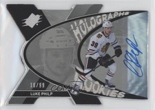 2023-24 SPx Auto Holograph Rookies 16/99 Luke Philp #HGR-LP Auto 0il7