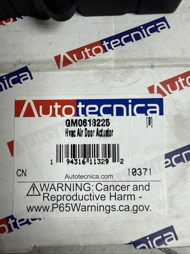 Autotecnica GM0618225 HVAC Blend Door Actuator - Picture 3 of 3