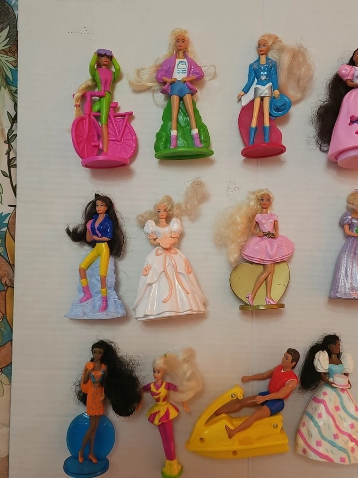 Винтажная Барби Mattel McDonalds Happy Meal игрушки 90-х ✨ огромный✨ лот из 45 свободного и новый - Изображение 2 из 4