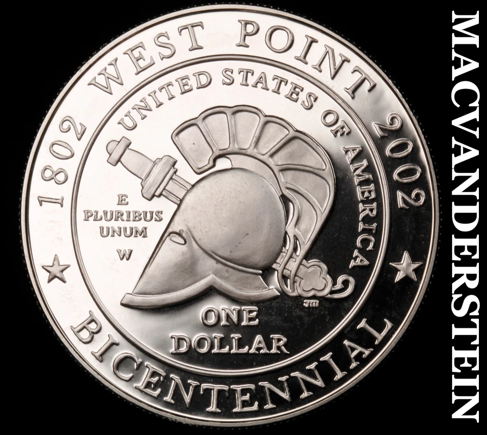 2002-W Silver West Bank Dollar-Choice Gem Proof No Reserve #G1353 - Image 2 of 2