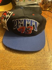Vintage Richard Petty Spell Out 43 STP SnapBack Hat Cap