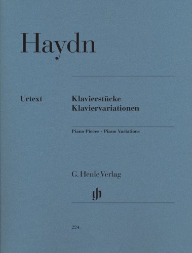 Haydn: Piano Works/Henle/Edición Original (Edición Revisada 2007)