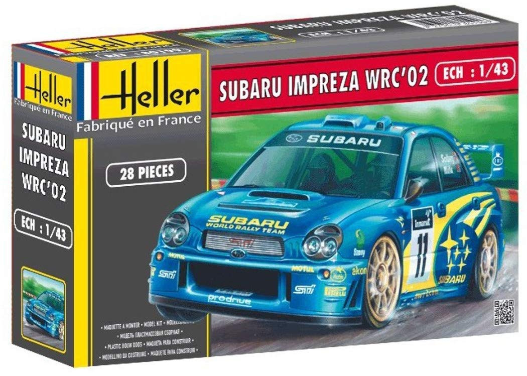 Heller HEL80199 Subaru 1:43 Imprezza WRC 02