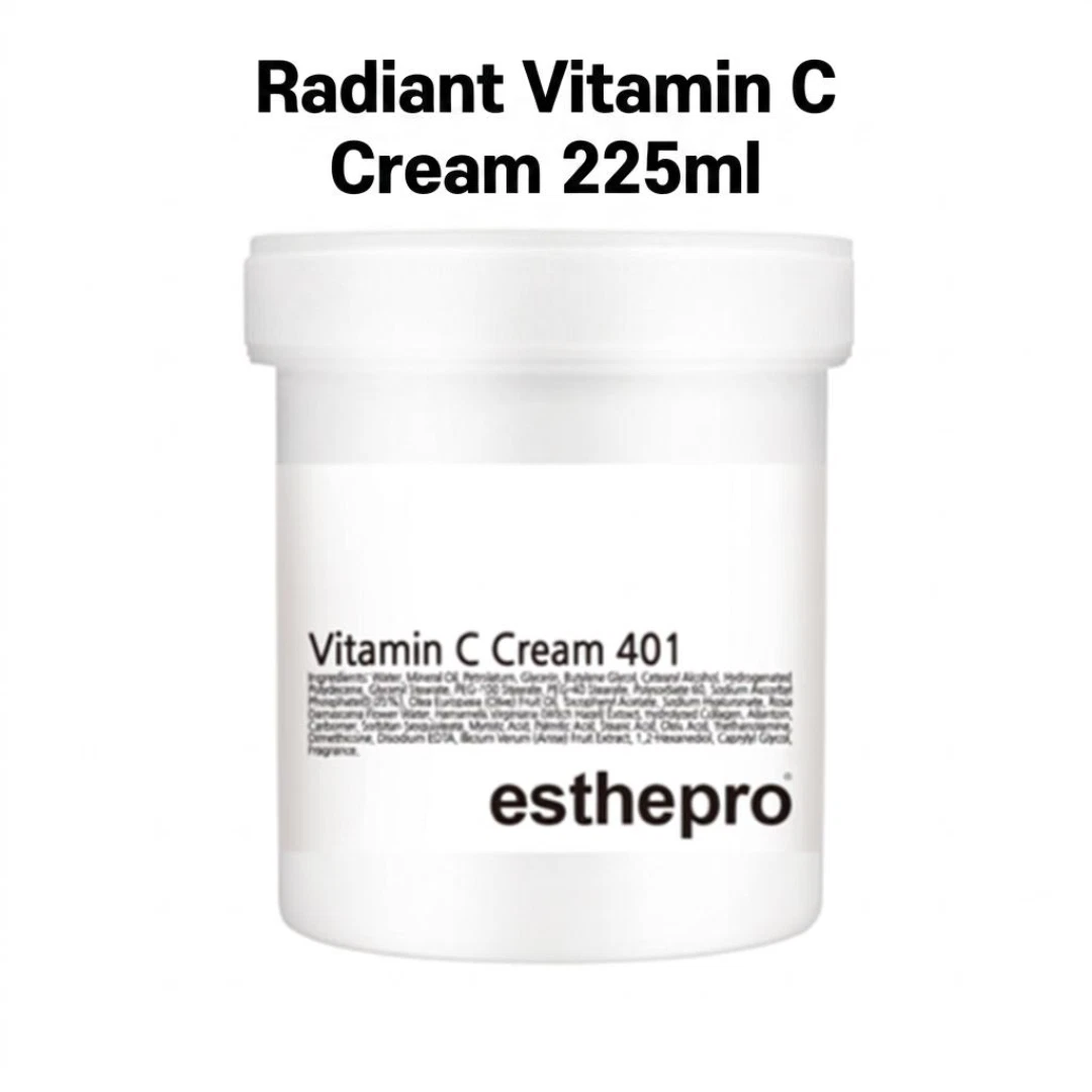 Esthepro Vitamin C Brightening Cream 7.6oz Collagen Firming Skincare