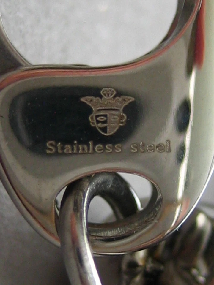 PULSERA BLACKJACK HOMBRE ACERO INOXIDABLE Y CUERO MARRÓN Foto 4 de 4