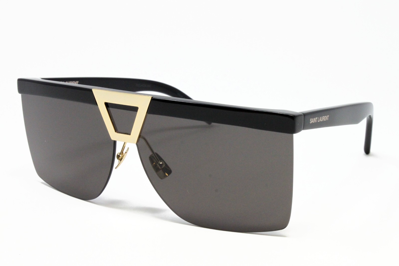 Occhiali da sole donna Saint Laurent SL537 PALACE 001 nero 99 mm scudo