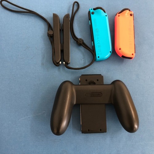 Nintendo Switch Red Blue Console HAC-001 w/ Joy Con + Dock + Charger 1day ship! - Picture 14 of 15