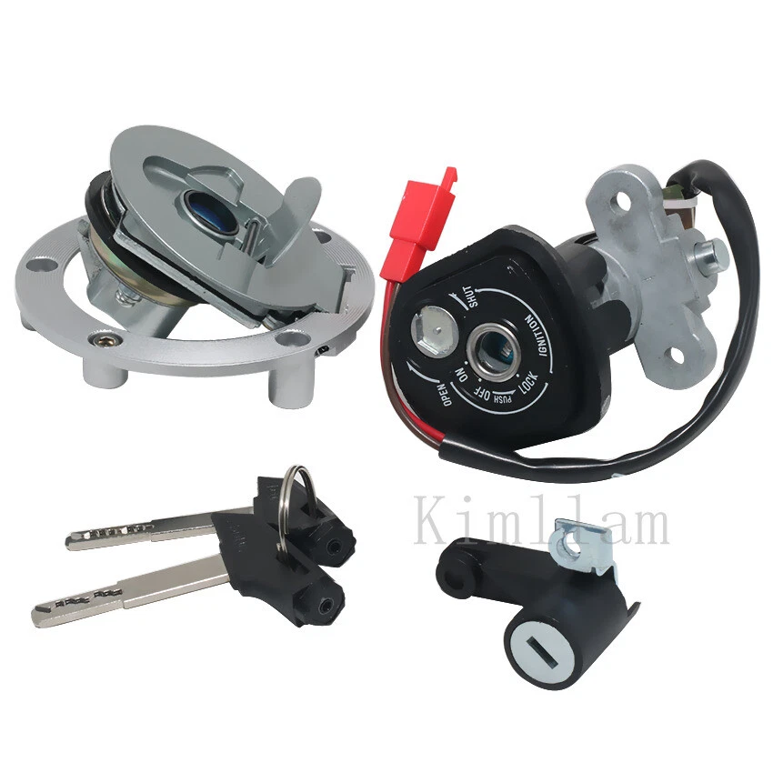 Interruptor de encendido llave de bloqueo de barril para Yamaha YZF R15 2013-2018 MT15 MT-15 2015-16 Foto 4 de 4
