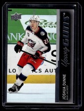 2021-22 Upper Deck Young Guns Joshua Dunne Rookie #218 Columbus Blue Jackets