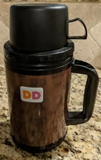 Dunkin' Donuts MM-32 Brown Coffee Thermos, 2009, by Whitley USA