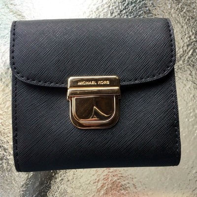 michael kors small leather wallet