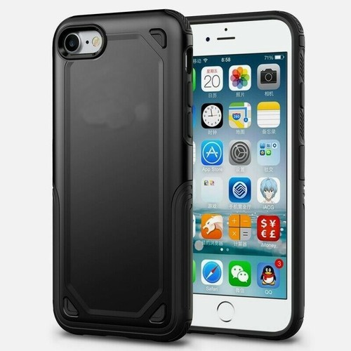 Hybrid Armour Case for iPhone 12 11 Pro XR XS MAX 6 7 8 SE Shockproof Back Cover - Bild 30 von 42