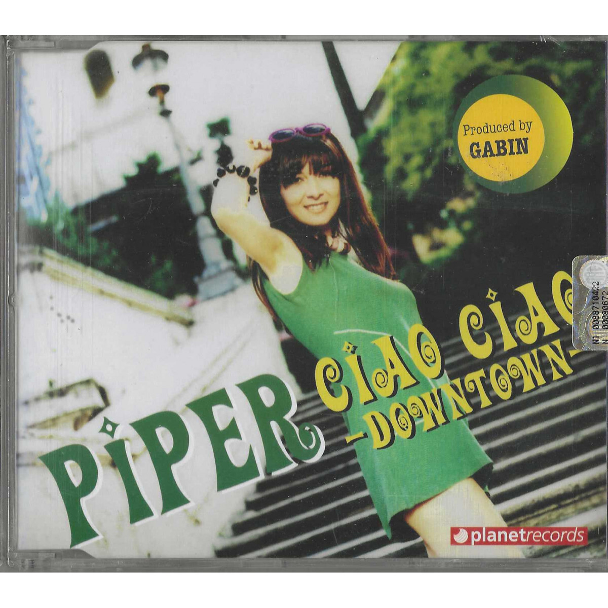 Piper CD' Single Hello Downtown / Planet Records - PLT127CDS Sealed