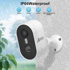 ANRAN 2K Wireless Battery Security Camera WiFi Audio Night Vision Smart Home
