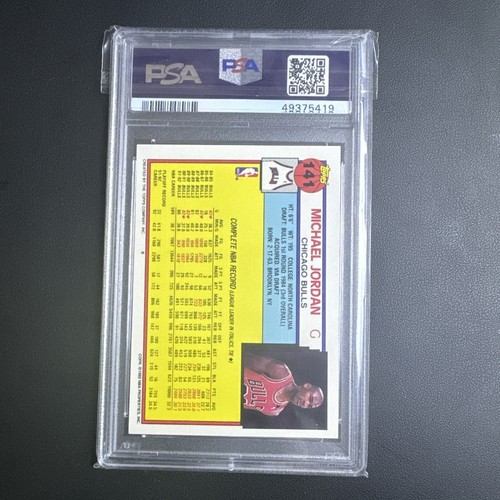 Michael Jordan Topps #141 1992 PSA 9 Mint Bulls - losa nueva - cantidad - Imagen 2 de 2