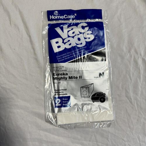 Eureka Style N Vacuum Bags 57988B-6, 107SW Mighty Mite 2 Canister Type Vac MM-II