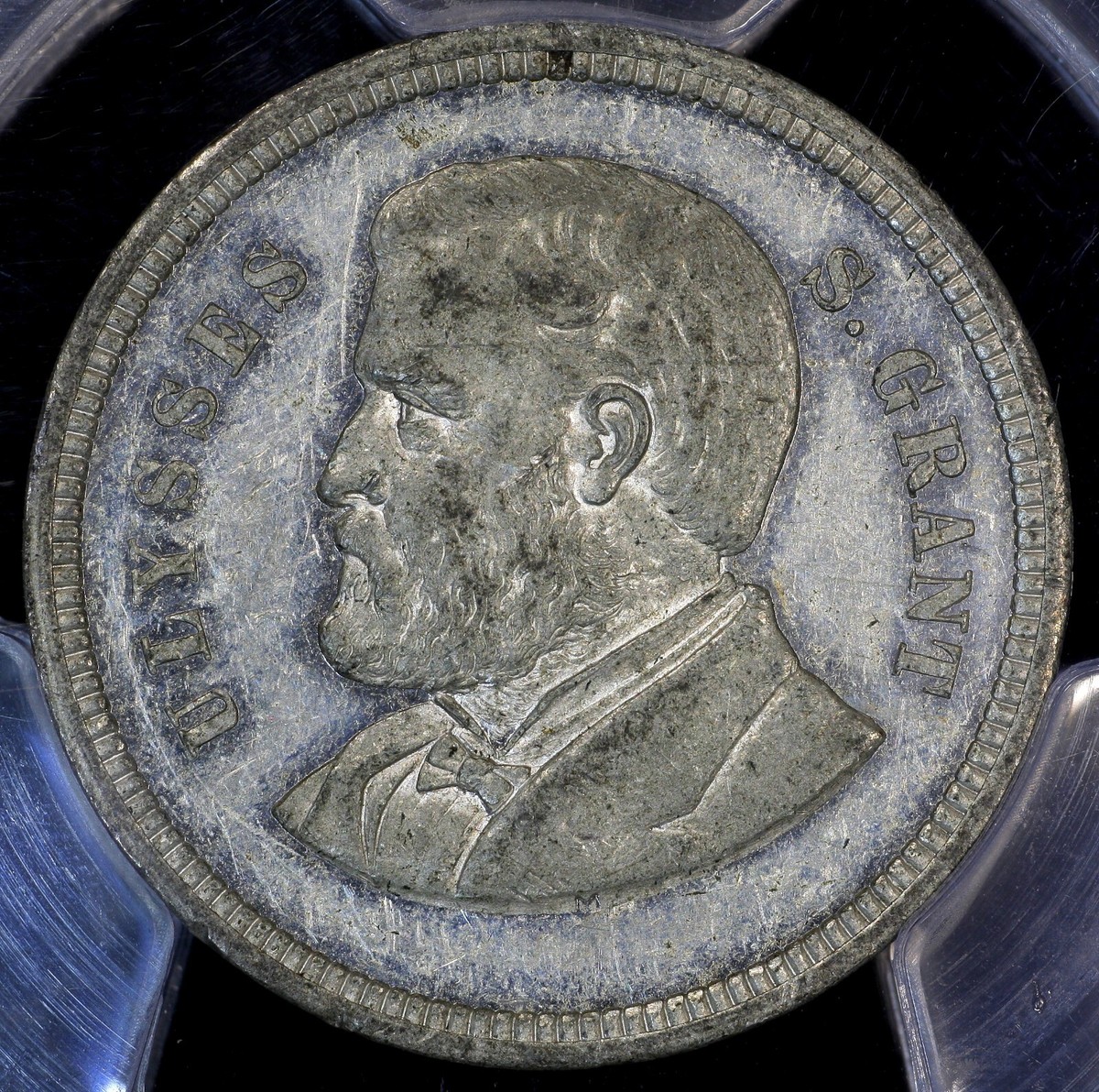 1879 President Ulysses S. Grant US Mint Medal 25mm Julian CM-18