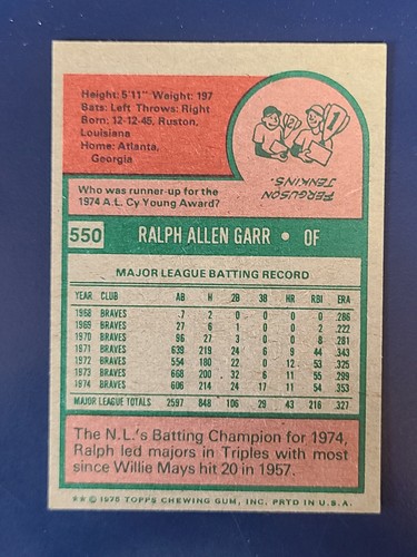 Mini tarjetas de béisbol Topps 1975 completan tu conjunto que elijas elegir cada una #441 - 660 - Imagen 87 de 161